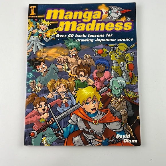 Manga Madness - 40 lessons for  drawing Japanese Manga - Picture 1 of 7